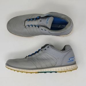 Skechers GO Golf Elite 2 Shoes Spikeless Gray size 8.5 Men Golfing 54502